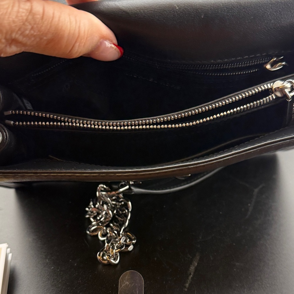 Michael Kors 30H8SWHL7T Whitney Large Shoulder bag in Black Leather - Picture 4 of 4